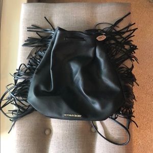 Victoria secret fringe backpack